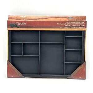 7gypsies Photo Shadowbox Tray Collage Frame 16x12 Display New